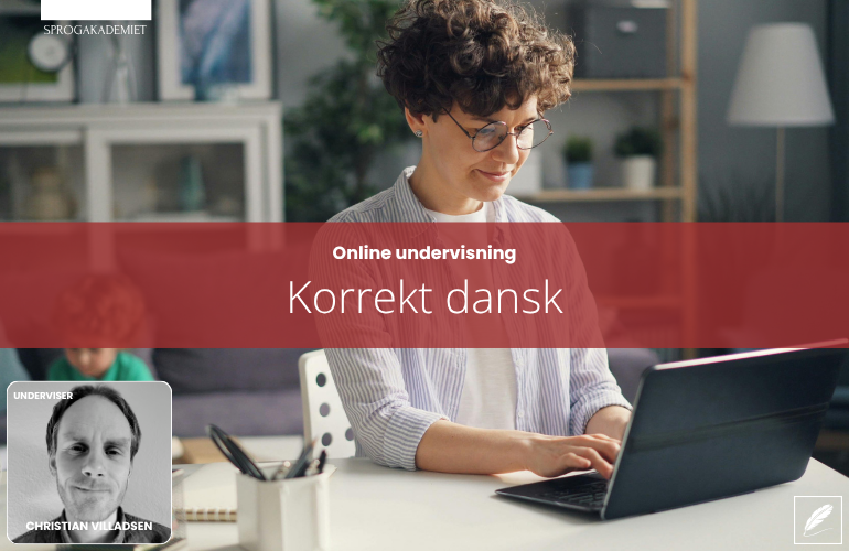 Kursus Korrekt dansk