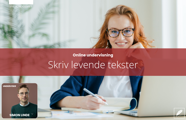 Kursus Skriv levende tekster